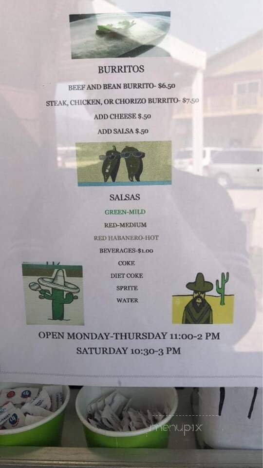 Taqueria Las Camelinas - Hill City, SD menu_pic