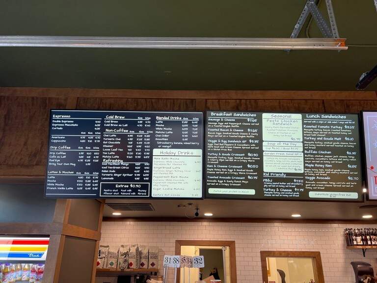Fiddleheads Coffee - Shorewood, WI menu_pic