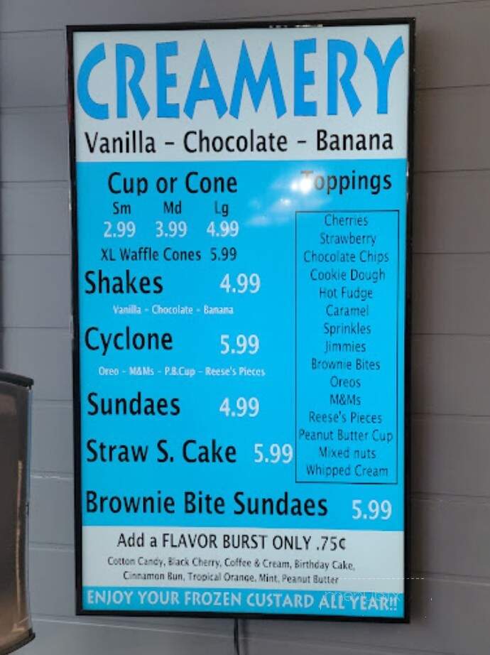 Slices Pizza Bar - Winchester, VA menu_pic