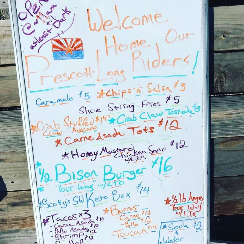 The Hungry Badger Adventure Catering - Prescott, AZ menu_pic