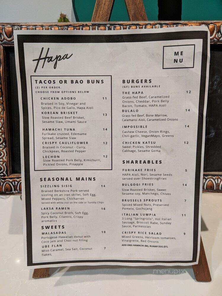 Decadent Ales - Mamaroneck, NY menu_pic