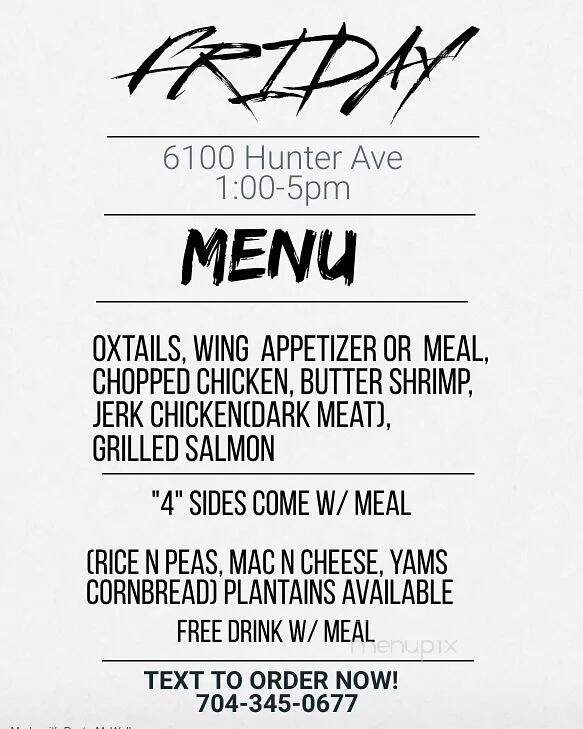 Island Boy Kreationz - Charlotte, NC menu_pic