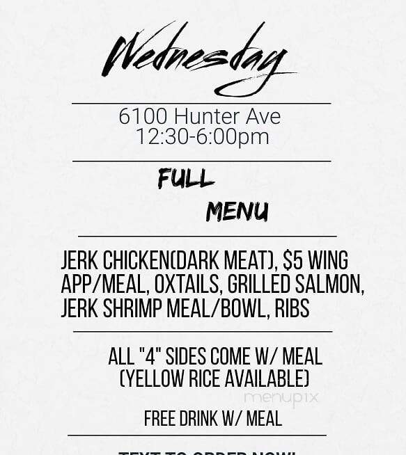 Island Boy Kreationz - Charlotte, NC menu_pic