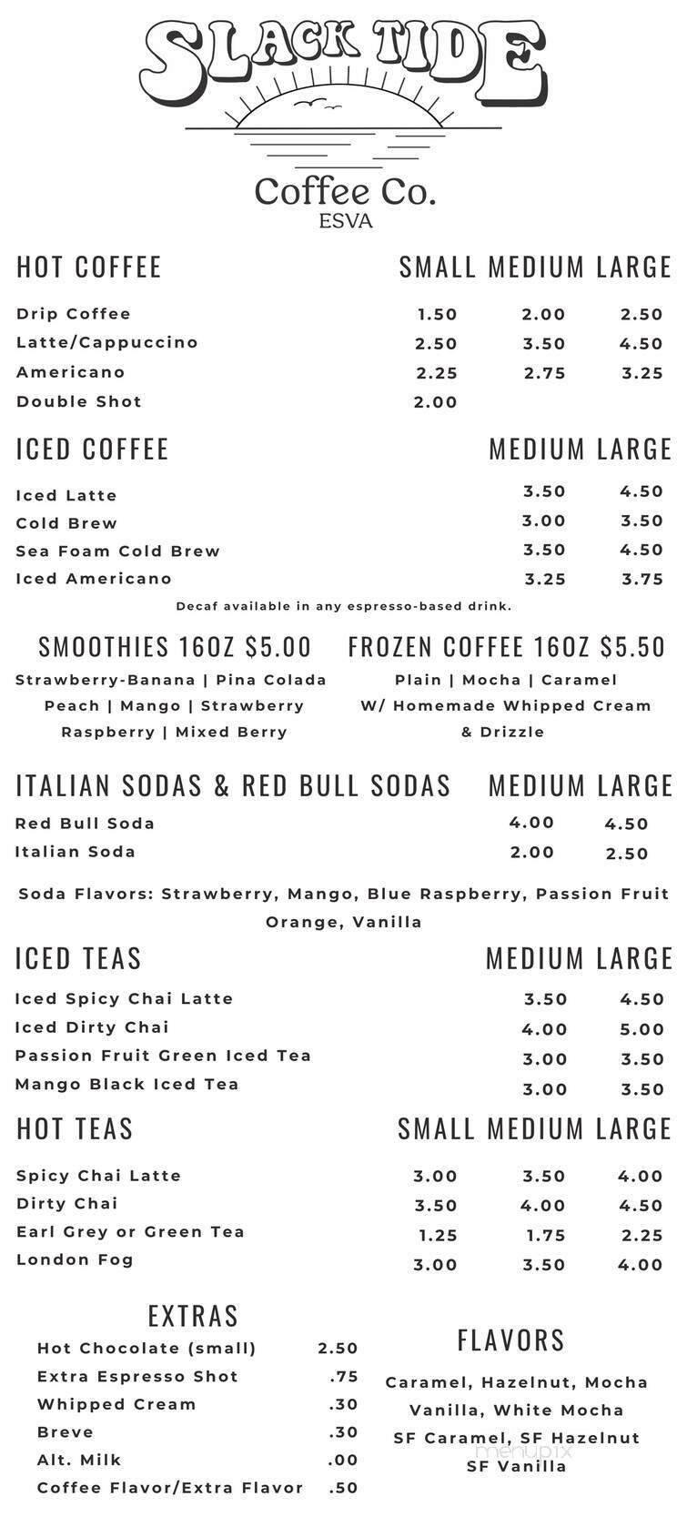 Slack Tide Coffee Co. - Wallops Island, VA