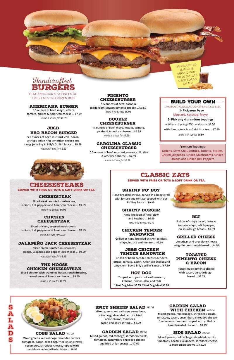 Hwy 55 Burgers - Crossville, TN menu_pic