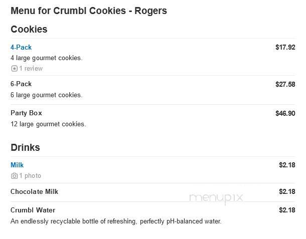 Crumbl Cookies - Rogers, AR