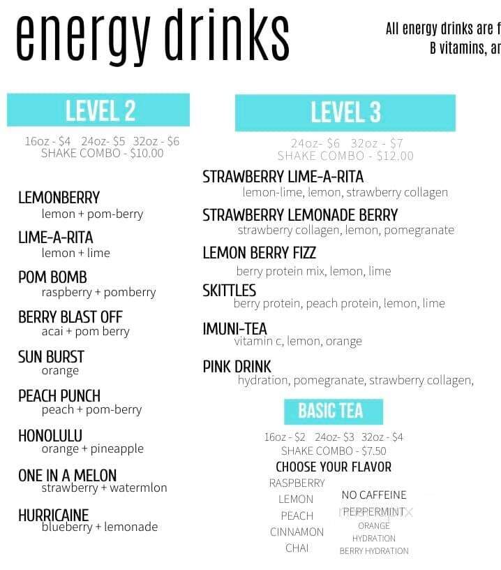 Fuel Tyro - Lexington, NC menu_pic