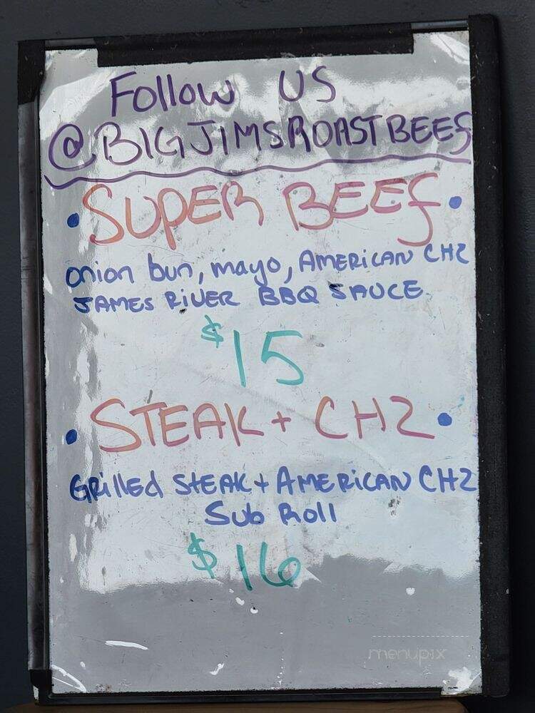 Big Jims Roast Beef - San Diego, CA menu_pic