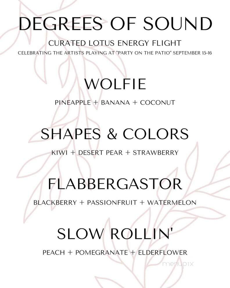 Coffee House Cafe and Goods - Davenport, IA menu_pic