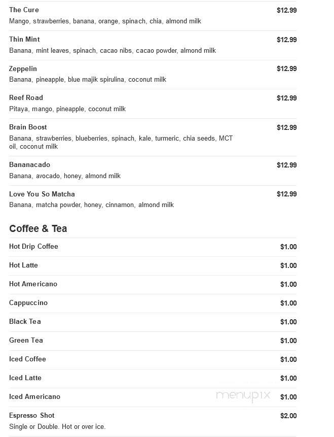 Goodness Bowls - Villanova, PA menu_pic