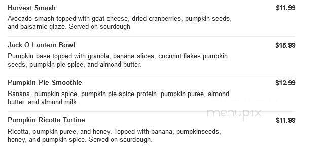 Goodness Bowls - Villanova, PA menu_pic