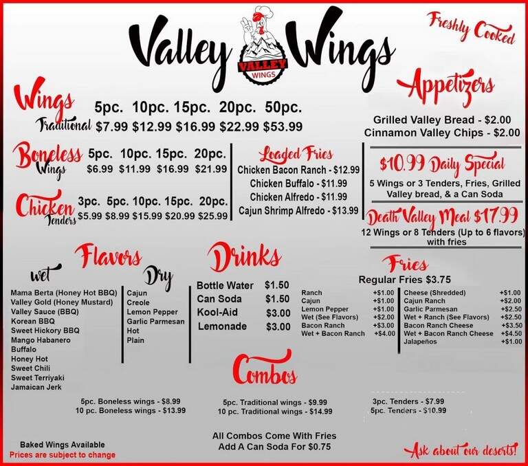 Valley Wings - Kenner, LA