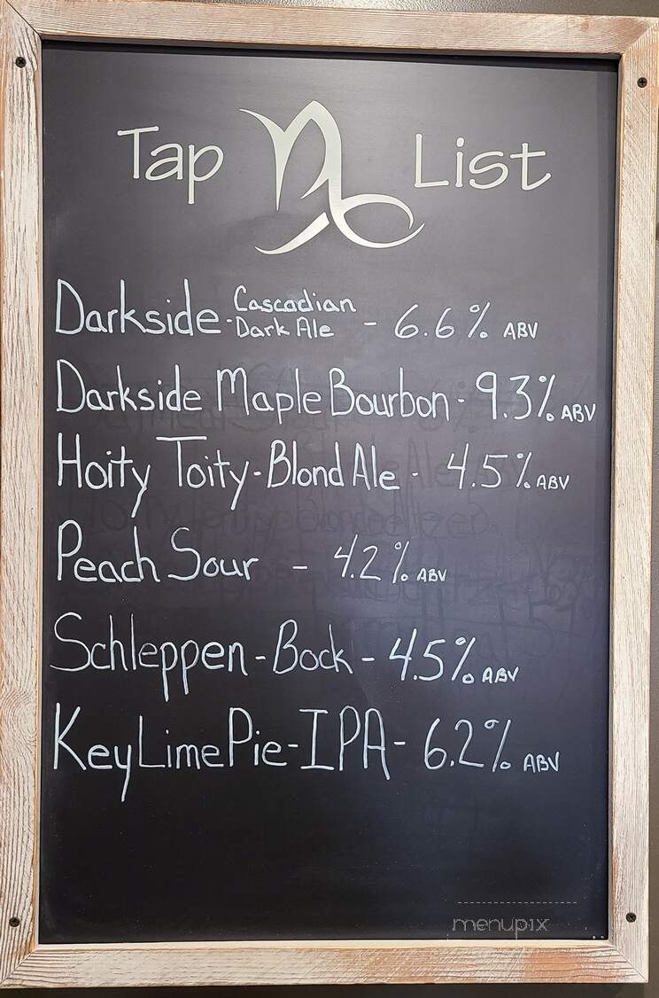 Alchemy Brewing - Cashton, WI menu_pic