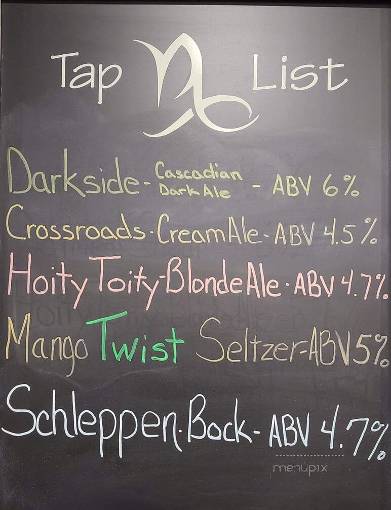 Alchemy Brewing - Cashton, WI menu_pic