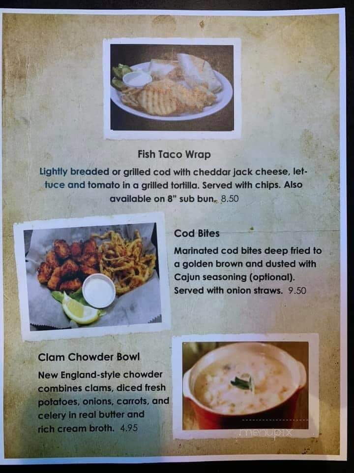 Romer's Bar Grill - Bellbrook, OH menu_pic