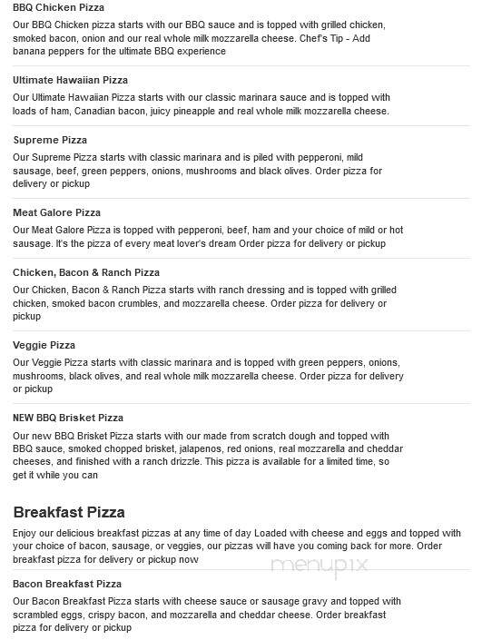 Casey's General Store - Jewell, IA menu_pic