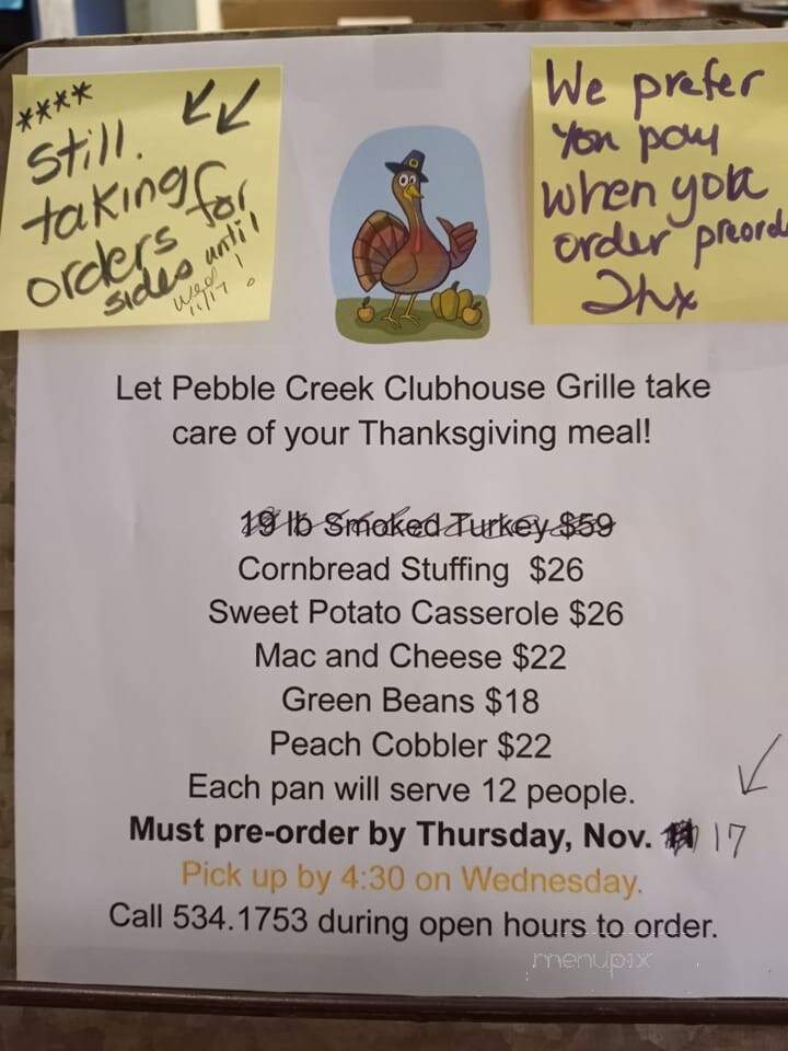 Pebble Creek Grille - Taylors, SC