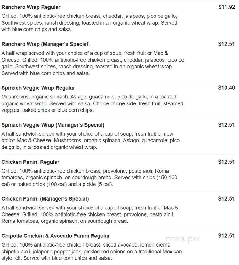 Jason's Deli - Mobile, AL menu_pic
