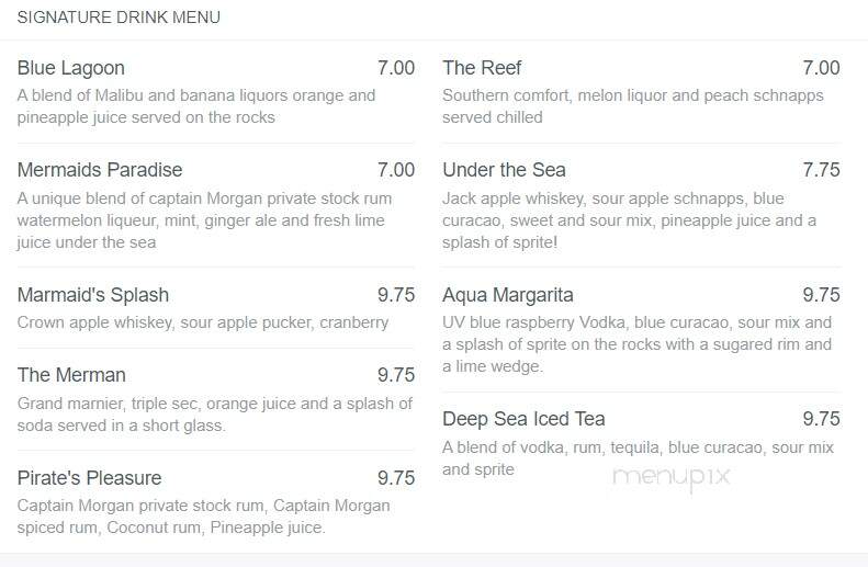 Mermaids Gentlemen's Club - Virginia Beach , VA menu_pic