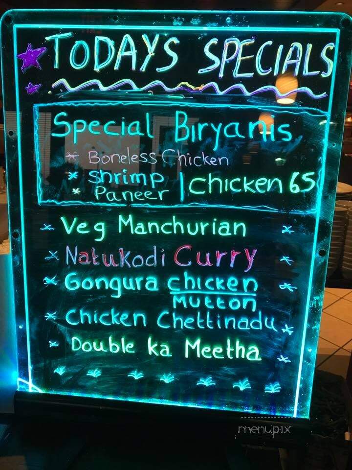 Bawarchi - Henrico, VA menu_pic