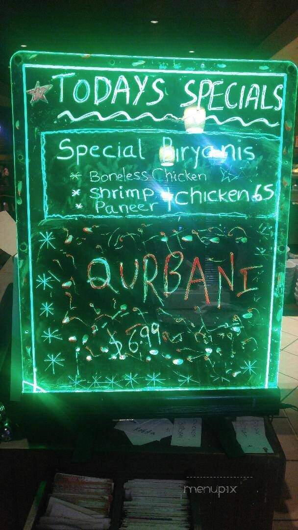 Bawarchi - Henrico, VA menu_pic
