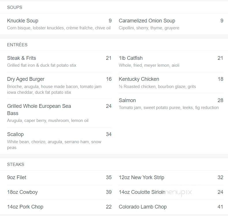Dj's Steakhouse-Jumers Casino and Hotel - Rock Island, IL menu_pic