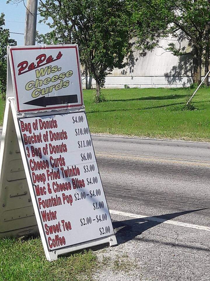 Papa's Mini Donuts & Cheese Curds - Lowell, IN menu_pic