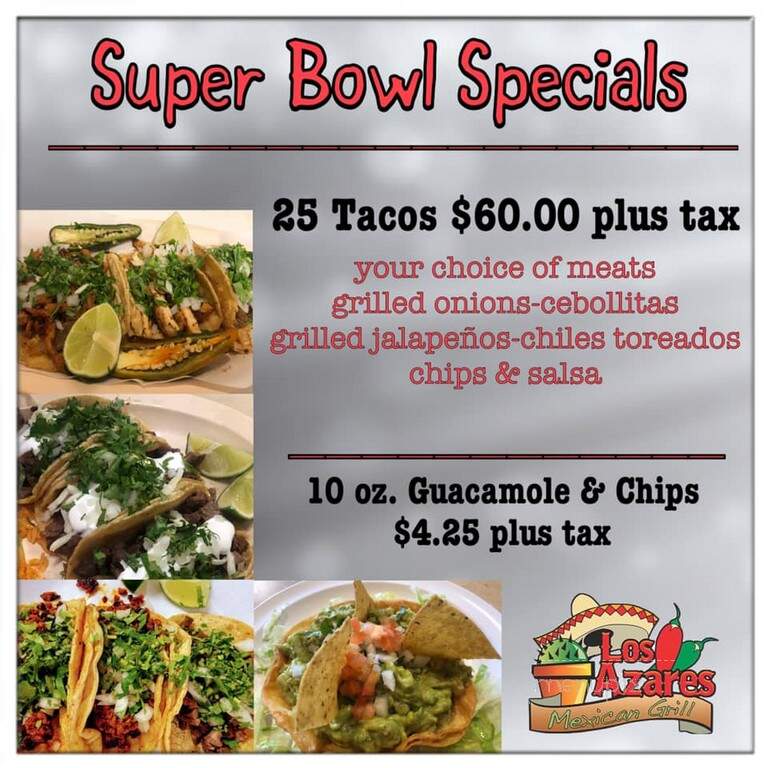 Los Azares Mexican Grill - Chicago, IL menu_pic