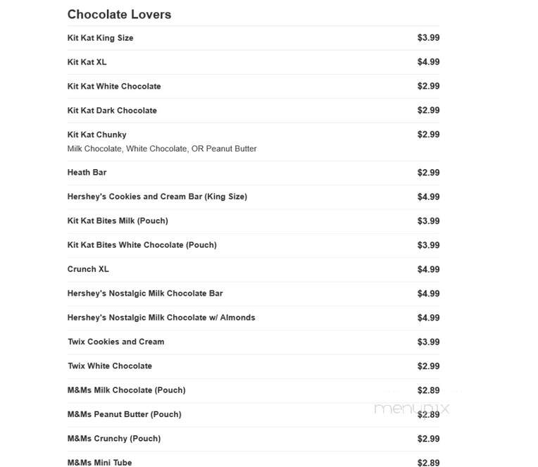 Rocket Fizz - Irvine, CA menu_pic