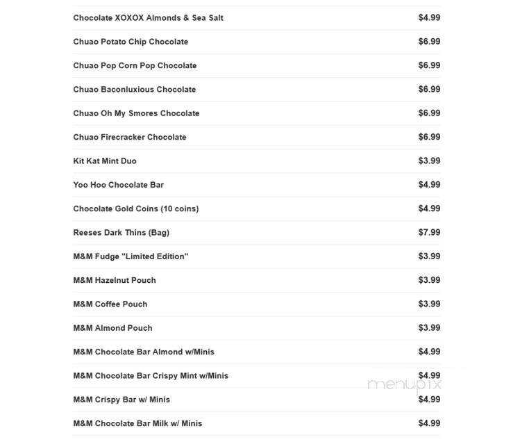 Rocket Fizz - Irvine, CA menu_pic
