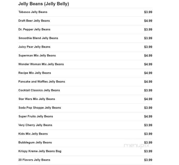 Rocket Fizz - Irvine, CA menu_pic