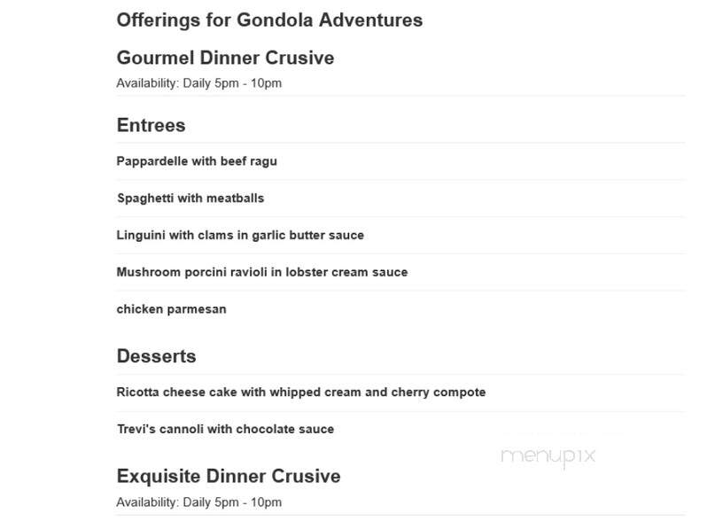 Gondola Adventures, Inc. - Irving, TX