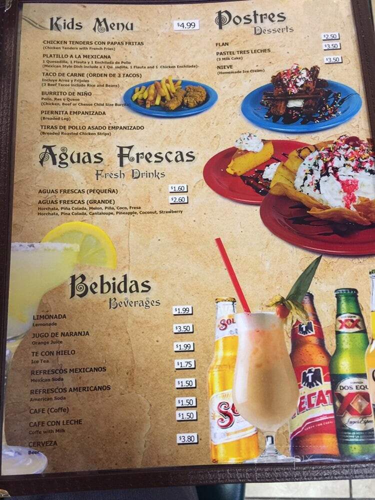 Panaderia la Mexicana - Apopka, FL menu_pic