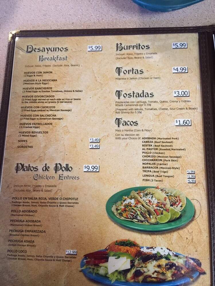 Panaderia la Mexicana - Apopka, FL menu_pic