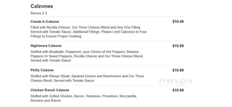 Barbato's Italian Restaurant - Erie, PA menu_pic