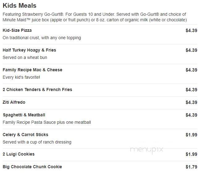 Larosa's - Lebanon, OH menu_pic