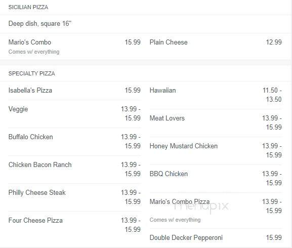Little Joe's Pizza - Mechanicsburg, PA menu_pic