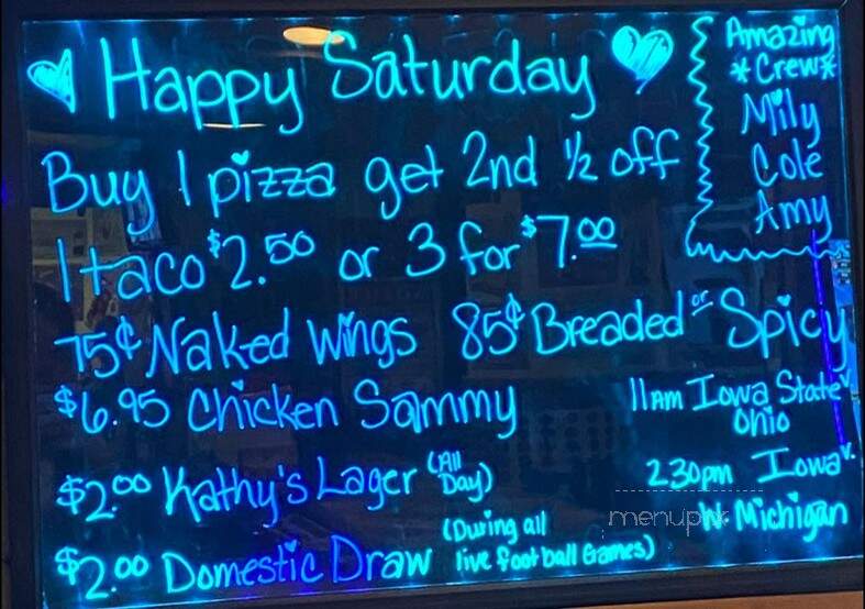 14th Street Tavern - Des Moines, IA menu_pic