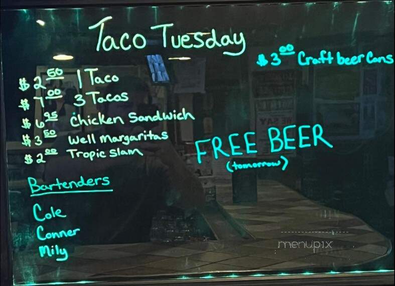 14th Street Tavern - Des Moines, IA menu_pic