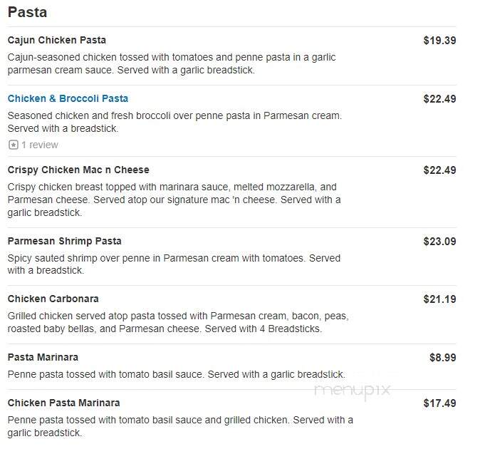 Ruby Tuesday of Mt Laurel - Mount Laurel, NJ menu_pic