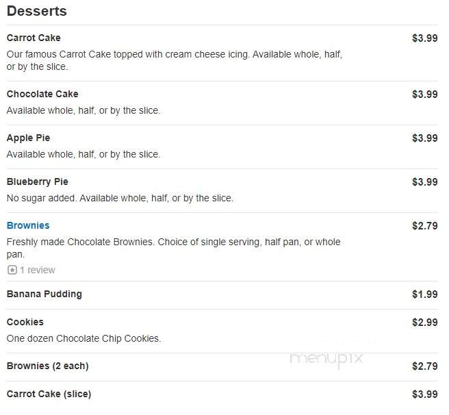 Golden Corral of Rogers - Rogers, AR menu_pic