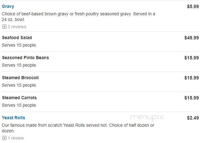 Golden Corral of Rogers - Rogers, AR menu_pic