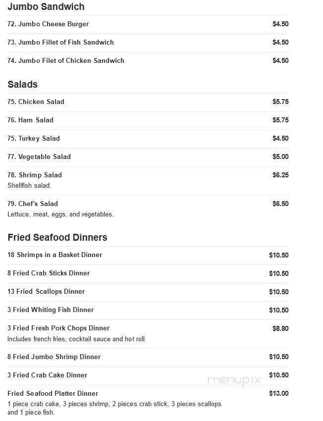Goodies Restaurant & Carryout - Waldorf, MD menu_pic