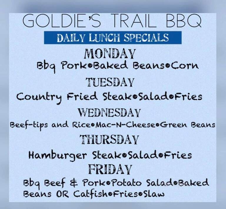 Goldie's Trail Bar-B-Que - Vicksburg, MS menu_pic