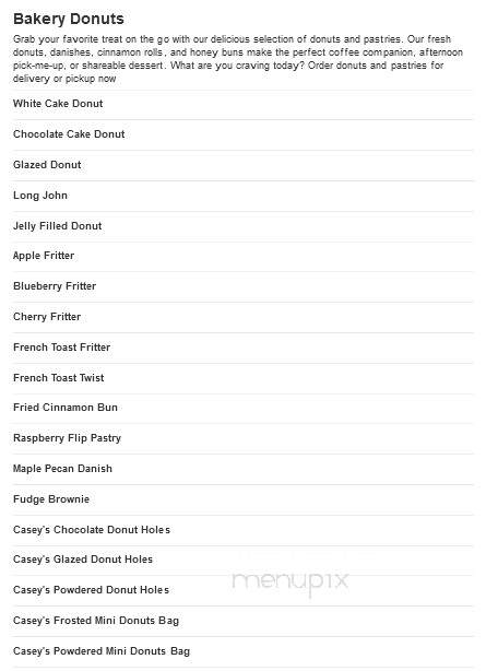 Caseys Carry Out Pizza - Crystal City, MO menu_pic
