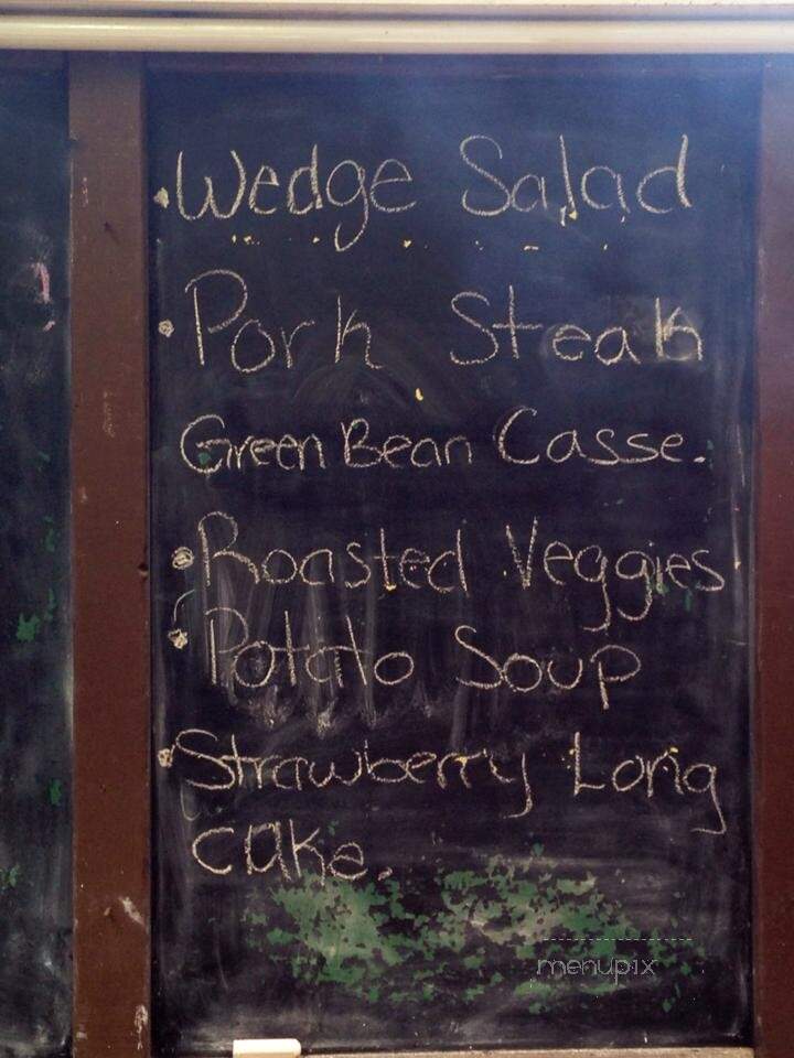 Wilderness Lodge - Lesterville, MO menu_pic