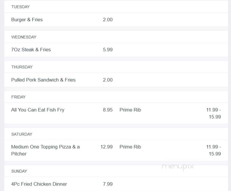 Waverly Keno & Pizza - Waverly, NE menu_pic