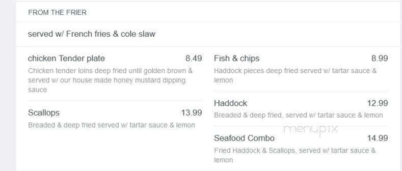 Weare Towne Grille - Weare, NH menu_pic