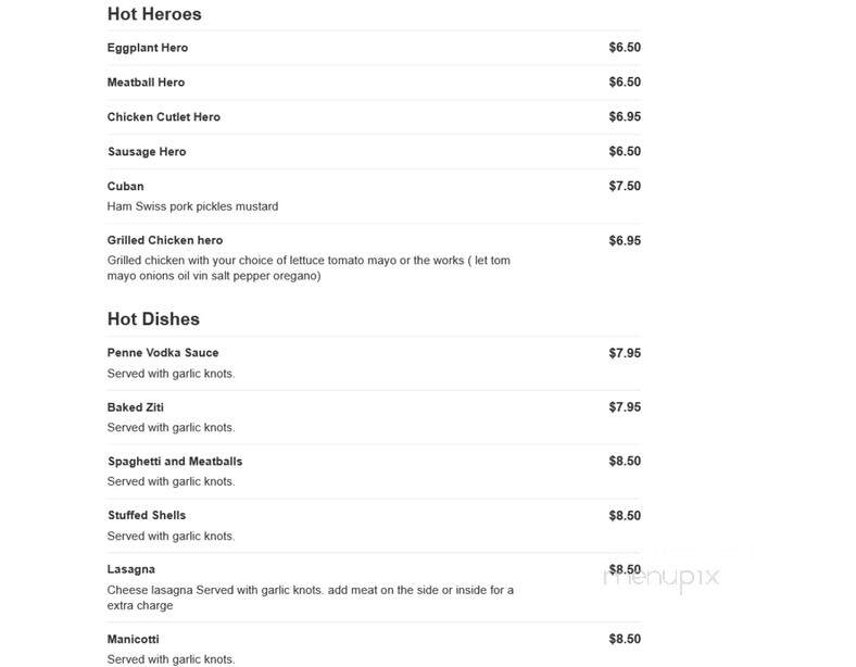 Burger Stop - Secaucus, NJ menu_pic