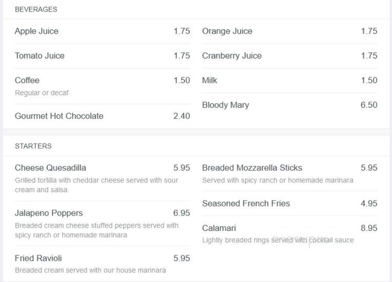Big Moose Station - Eagle Bay, NY menu_pic